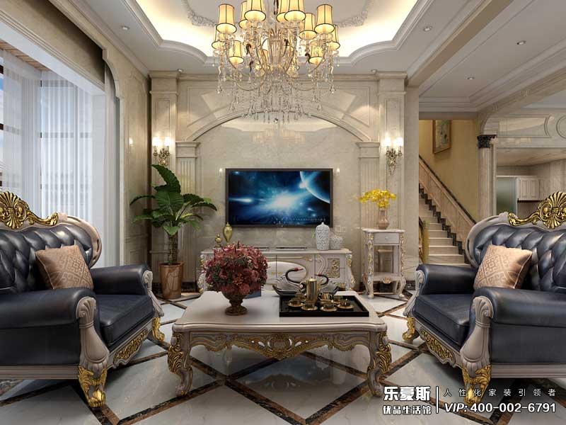 鑫界王府別墅裝修效果圖