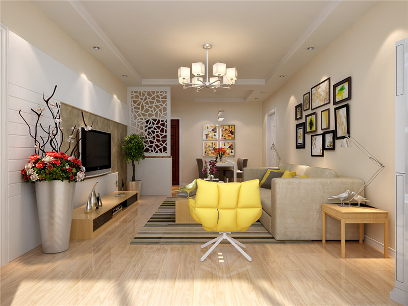 泰豐觀湖/現(xiàn)代簡約風格/100㎡/兩室兩廳