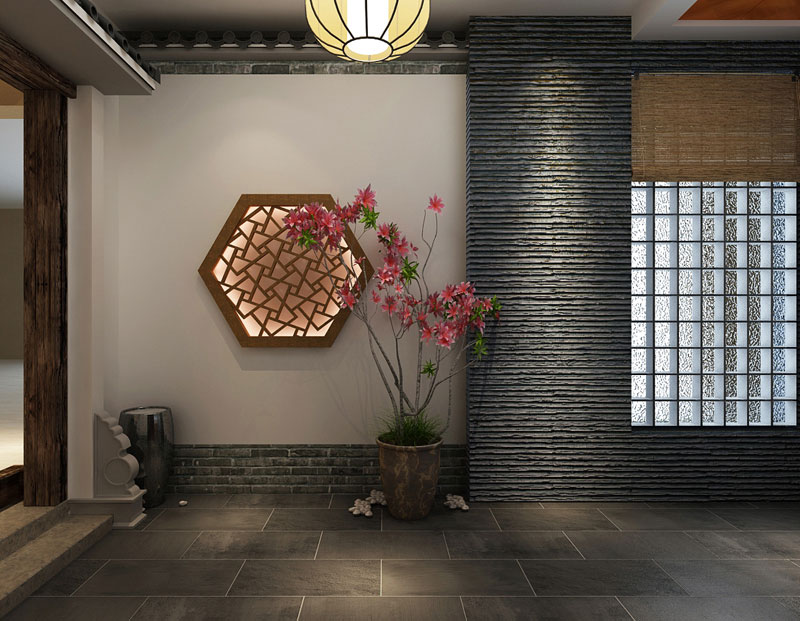 七十九號院小區(qū)148平米三室兩廳新中風(fēng)格