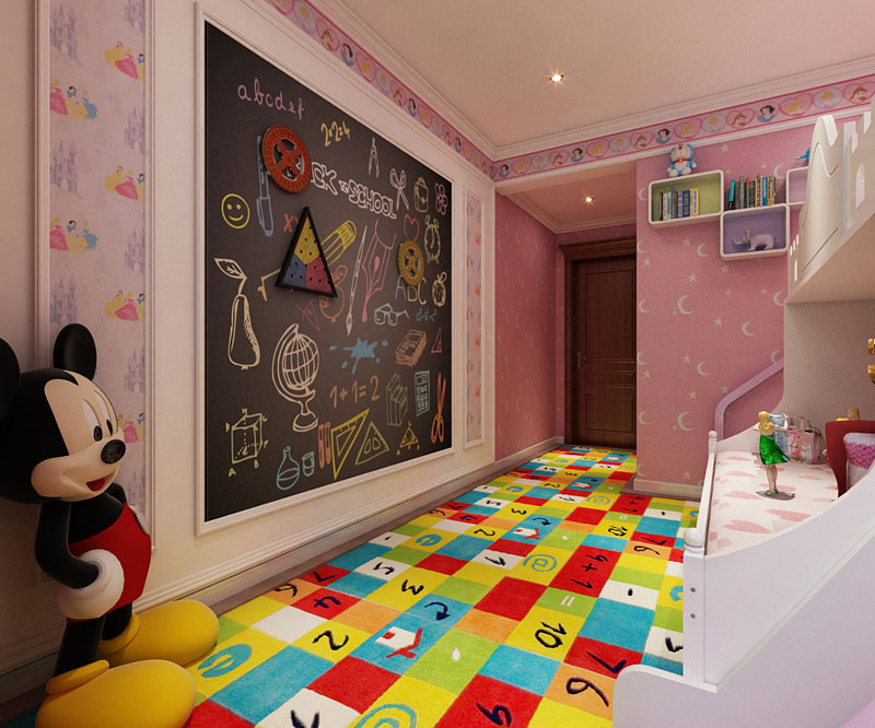 藍(lán)山印象148㎡三室兩廳美式風(fēng)格 藍(lán)山印象148㎡三室兩廳美式風(fēng)格