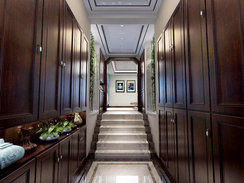 原河名墅400平米別墅新中式風格