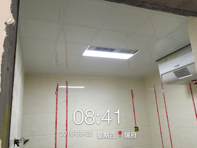 保利工地鋁扣板安裝