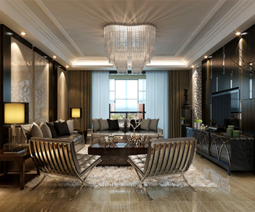 上東花園三室兩廳139㎡現(xiàn)代風(fēng)格