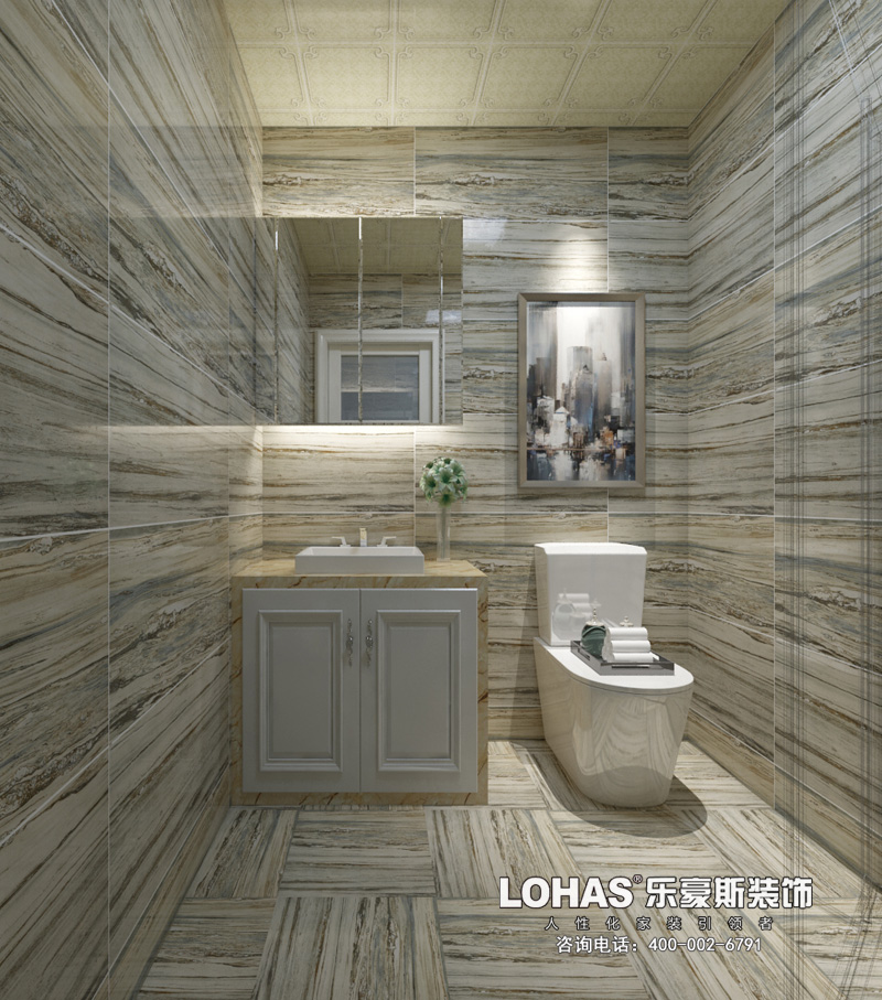 上和原著二室一廳裝修效果圖