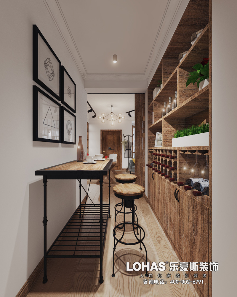 卓達明郡200平米越層北歐風(fēng)格