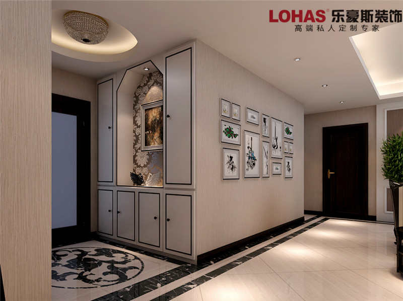 天山水榭花都122平3室2廳裝修效果圖