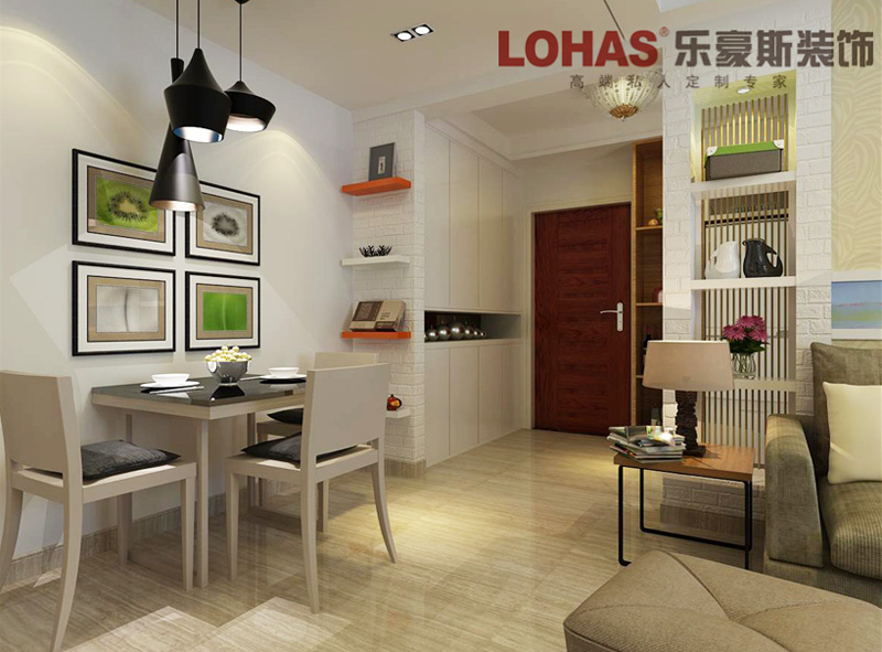 東風(fēng)小區(qū)三室兩廳裝修效果圖