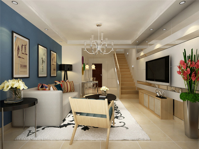 藍(lán)山印象108平現(xiàn)代簡(jiǎn)約風(fēng)格