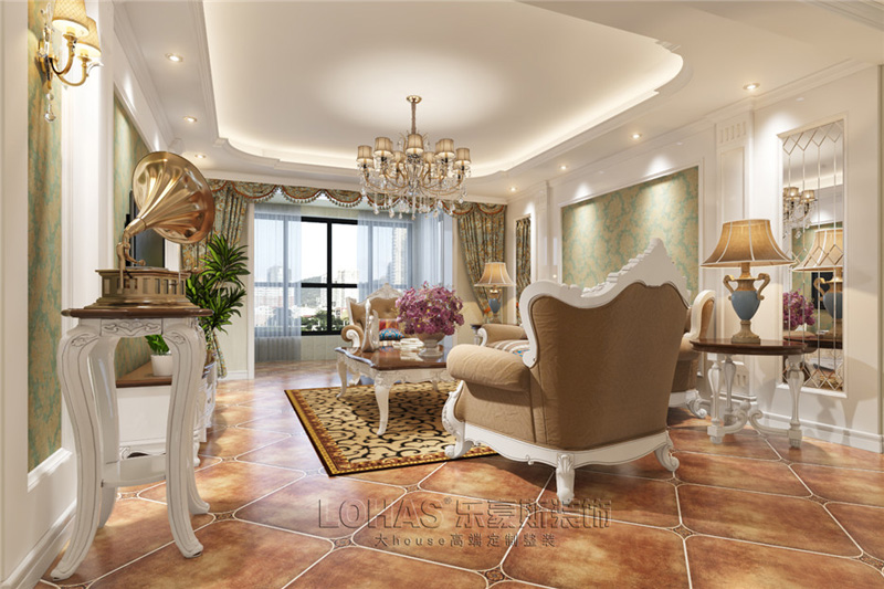 中基碧域140平歐式風(fēng)格