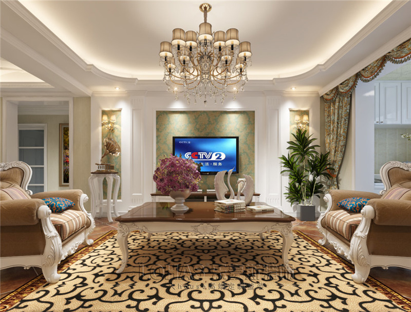 中基碧域140平歐式風(fēng)格