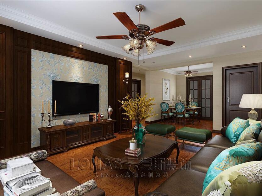 鹿錦苑135平簡美風(fēng)格