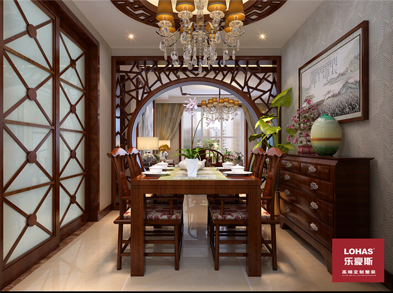 格調(diào)春天140平新中式