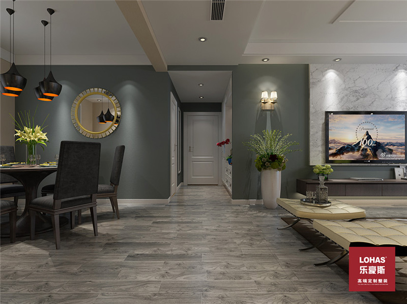 啟銳園135平北歐裝修