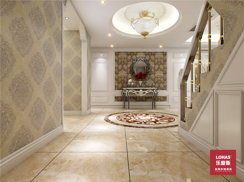 長瑞錦城203平米裝修效果圖