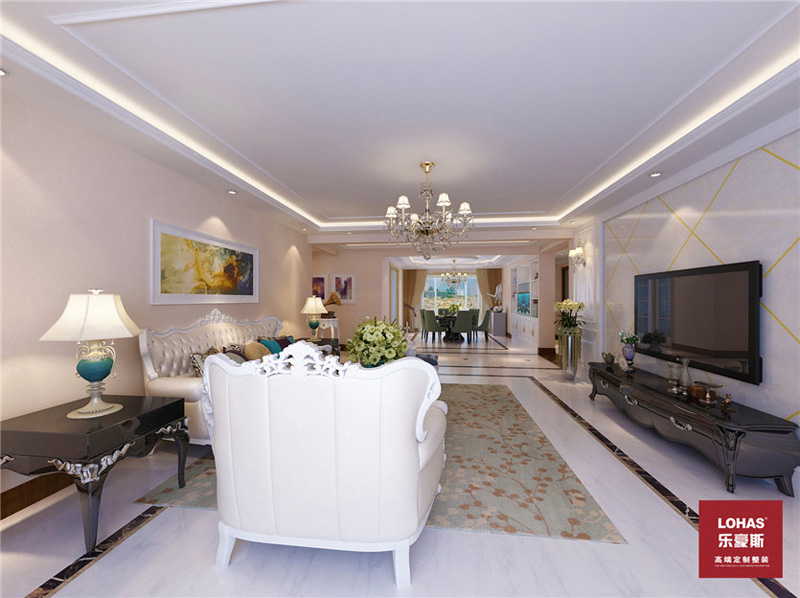 奧北公元簡歐裝修效果圖