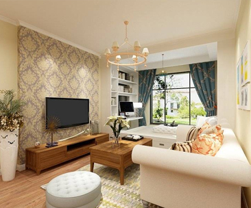 天海譽(yù)天下/88平米/美式風(fēng)格