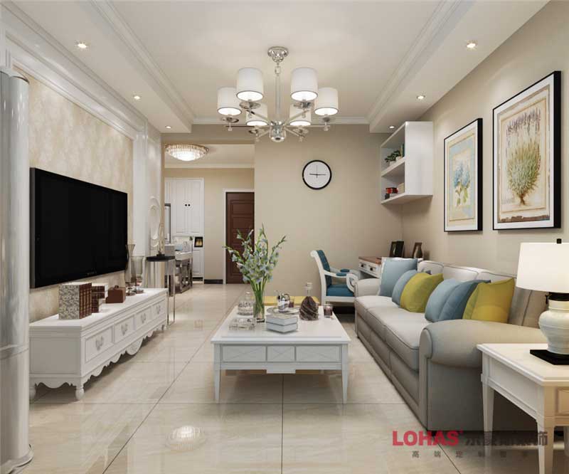 眾美鳳凰府/128㎡/美式鄉(xiāng)村