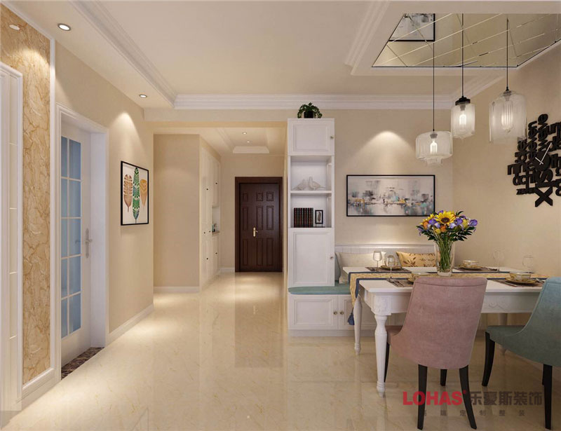 盛世長安88平簡歐風(fēng)格