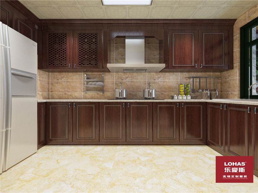 匯君城140平三室新中式風(fēng)格裝修效果圖