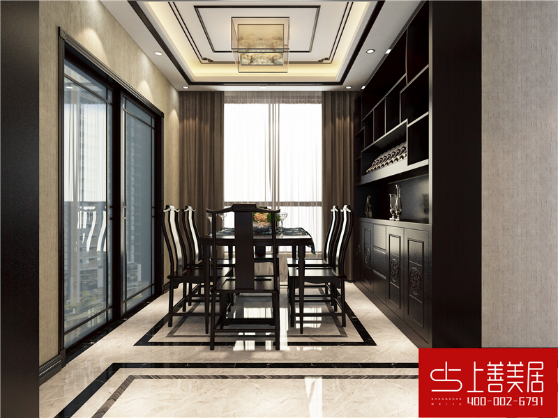 綠朗時光170平四室兩廳簡歐風格裝修效果圖 綠朗時光170平四室兩廳簡歐風格裝修效果圖