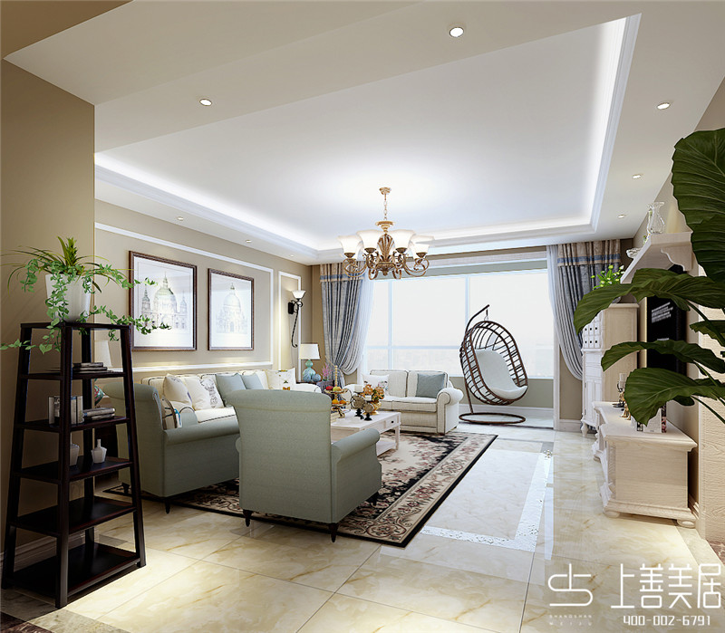 天山熙湖瀾岸/150平/美式風格