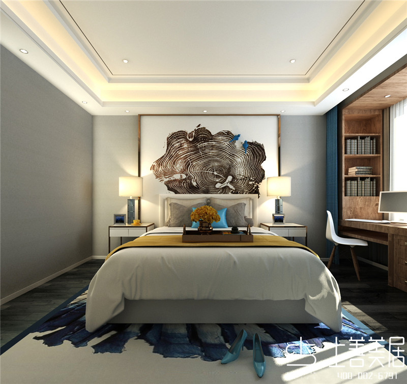 天陽御瓏灣/380平/美式工業(yè)風混搭