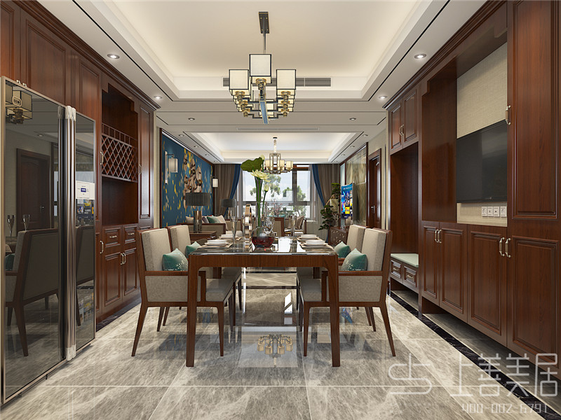 衡水悅湖之珠138平新中式