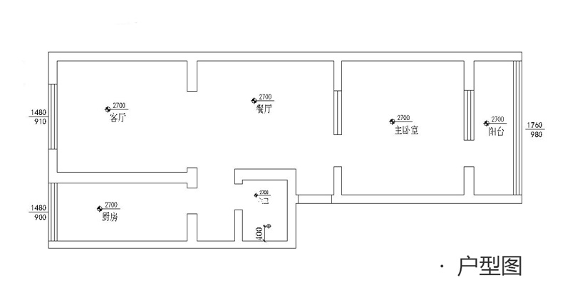 鐵路宿舍60平現代簡約風格裝修效果圖
