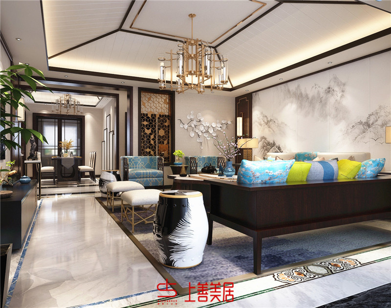 正定陽光花園190㎡新中式