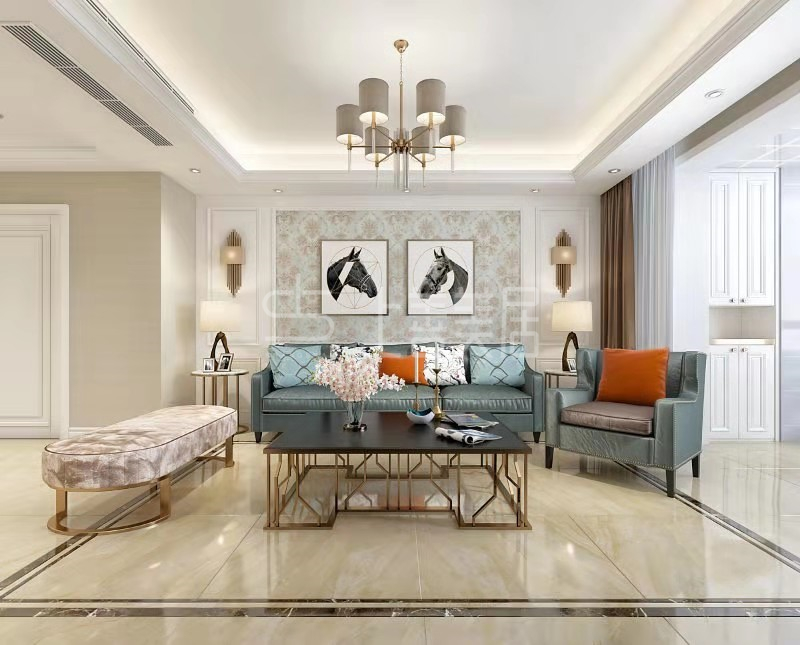 榮盛城160平簡約美式