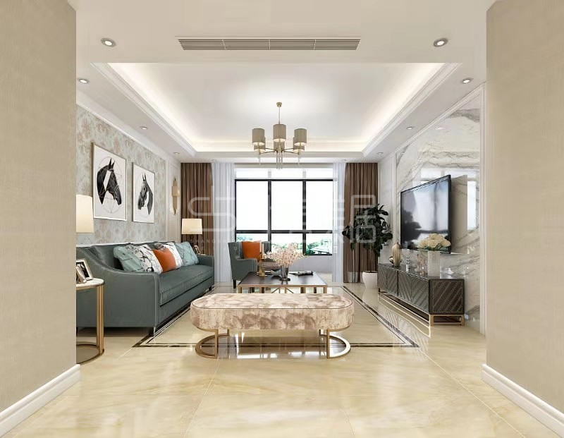 榮盛城160平簡約美式