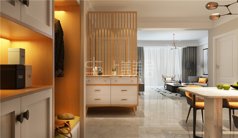 盛邦大都會/80平/簡約原木風格