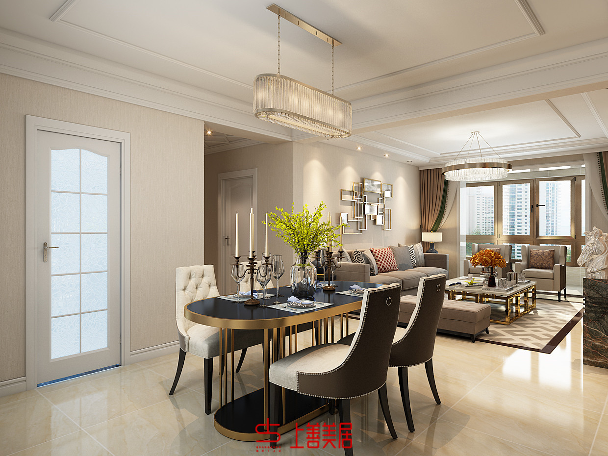 金城嘉園140平現(xiàn)代簡約