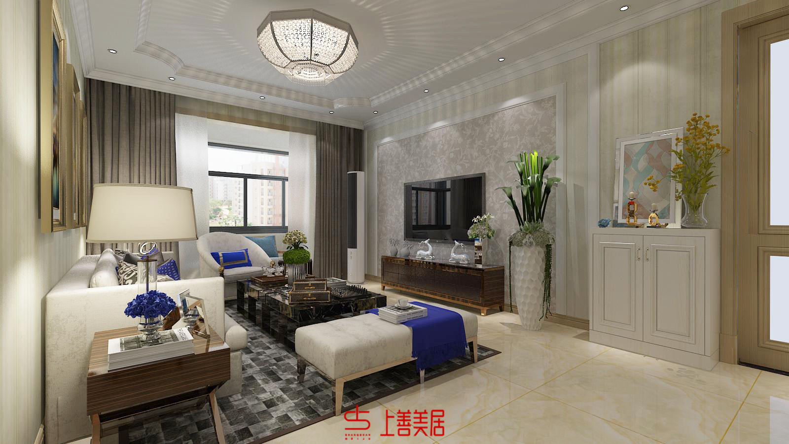 陽(yáng)光水岸125平現(xiàn)代簡(jiǎn)約