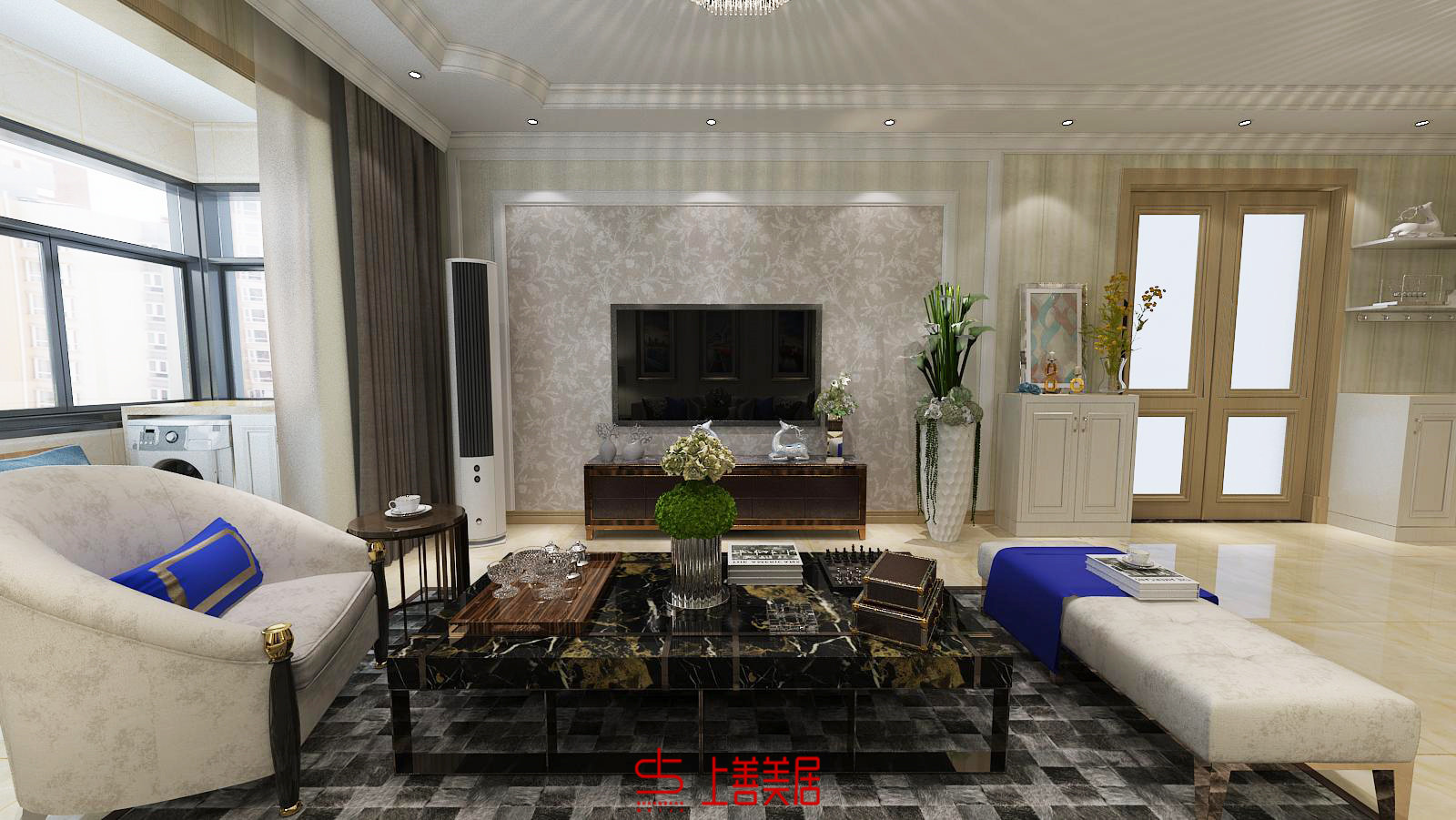 陽(yáng)光水岸125平現(xiàn)代簡(jiǎn)約