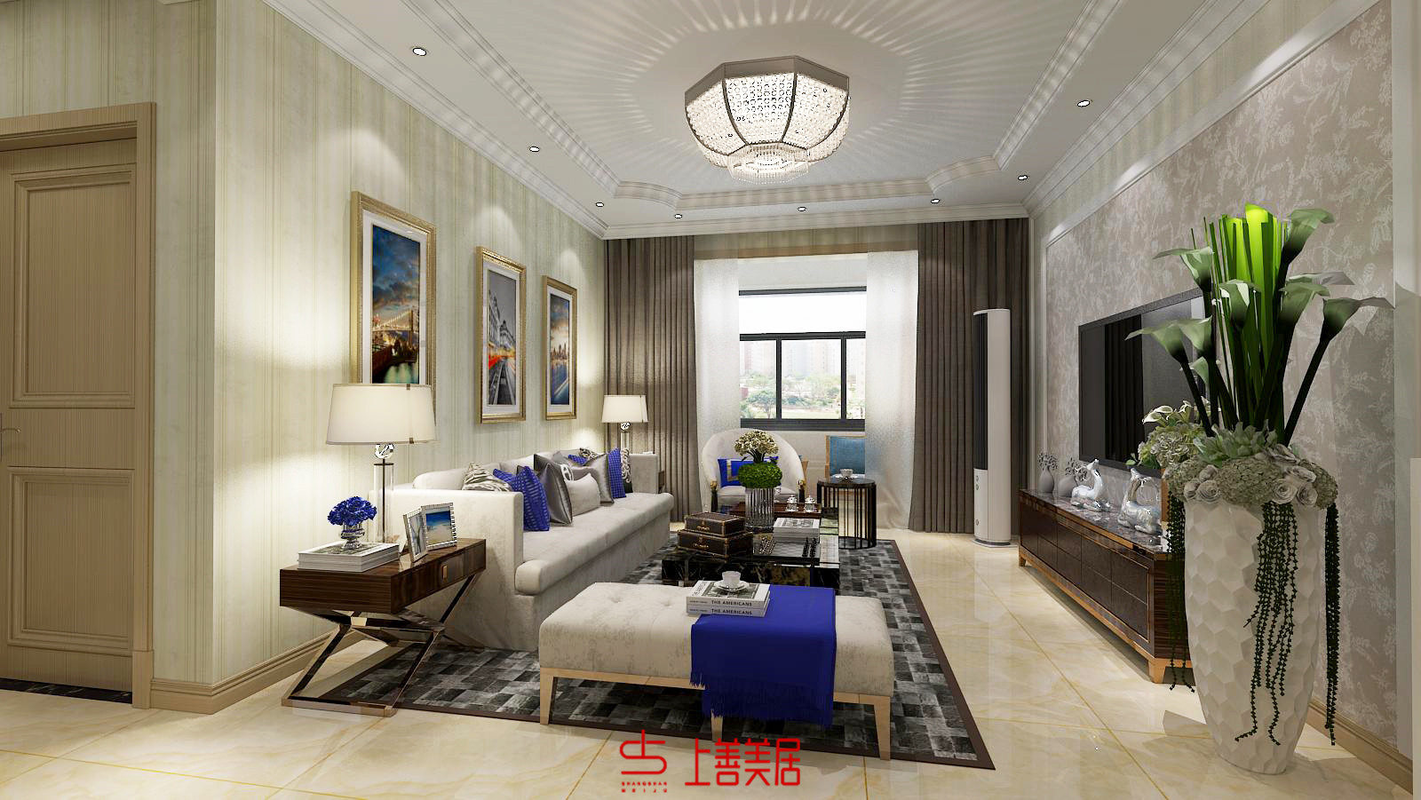 陽(yáng)光水岸125平現(xiàn)代簡(jiǎn)約