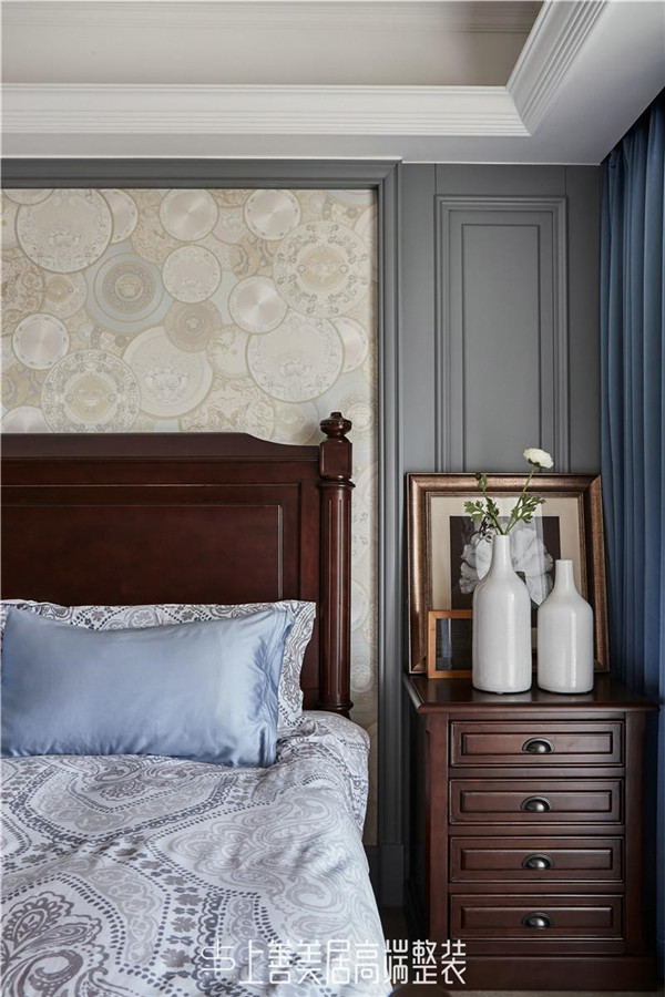 正定自建別墅326平美式裝修效果圖