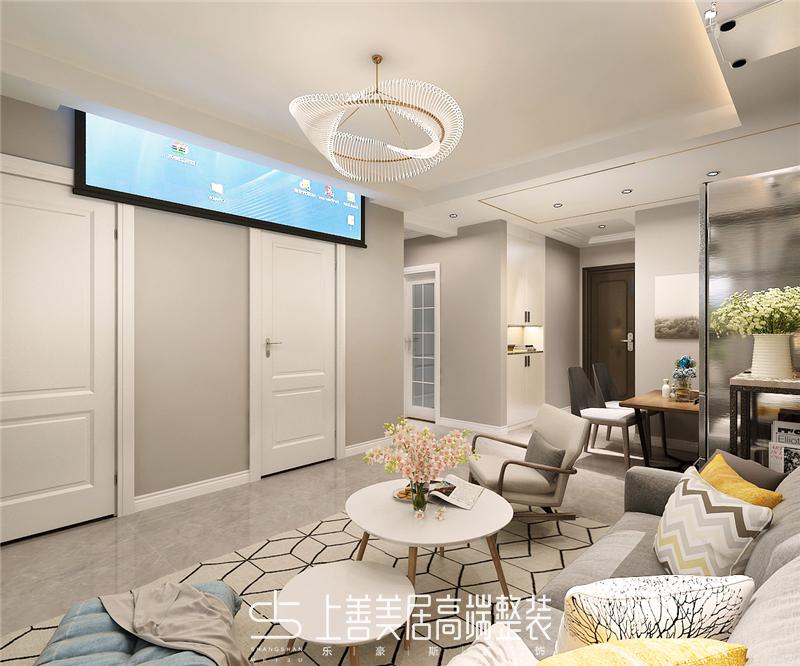 東南智匯城 95平現(xiàn)代裝修效果圖