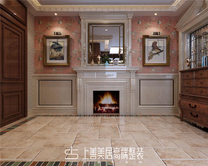 原河名墅600平米美式裝修效果圖