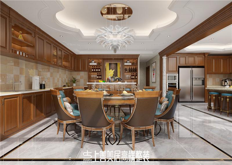 昶昊首府350平歐式風格