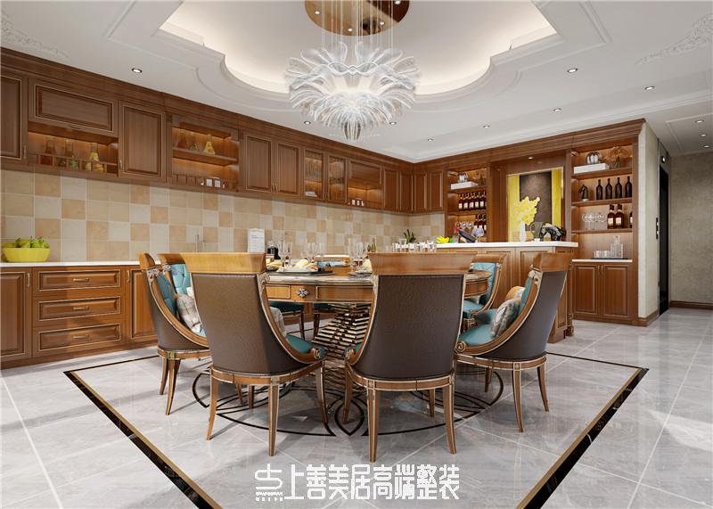 昶昊首府350平歐式風格