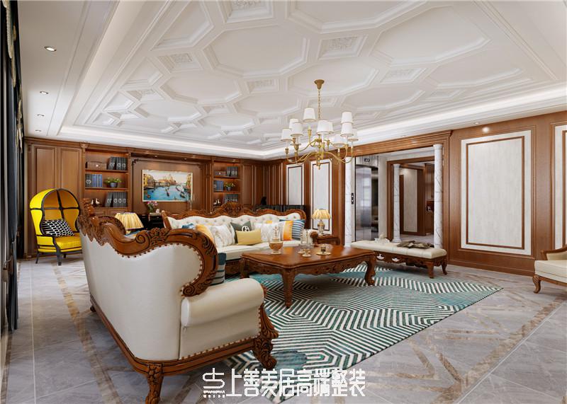 昶昊首府350平歐式風格