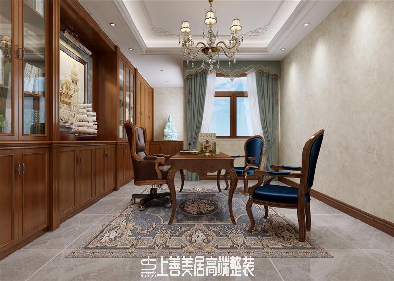 昶昊首府350平歐式風格