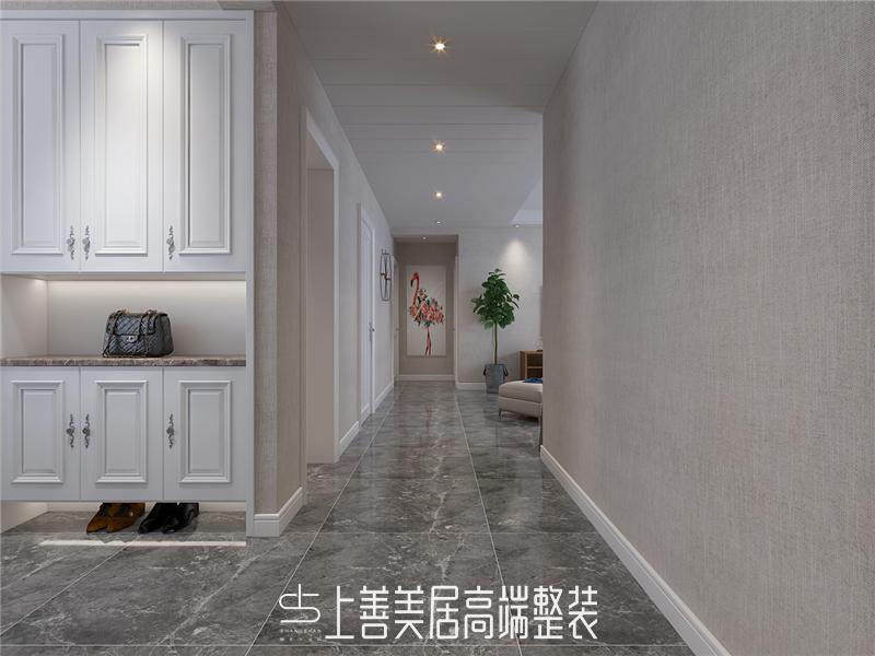 鹿泉健康城130平現(xiàn)代裝修效果圖