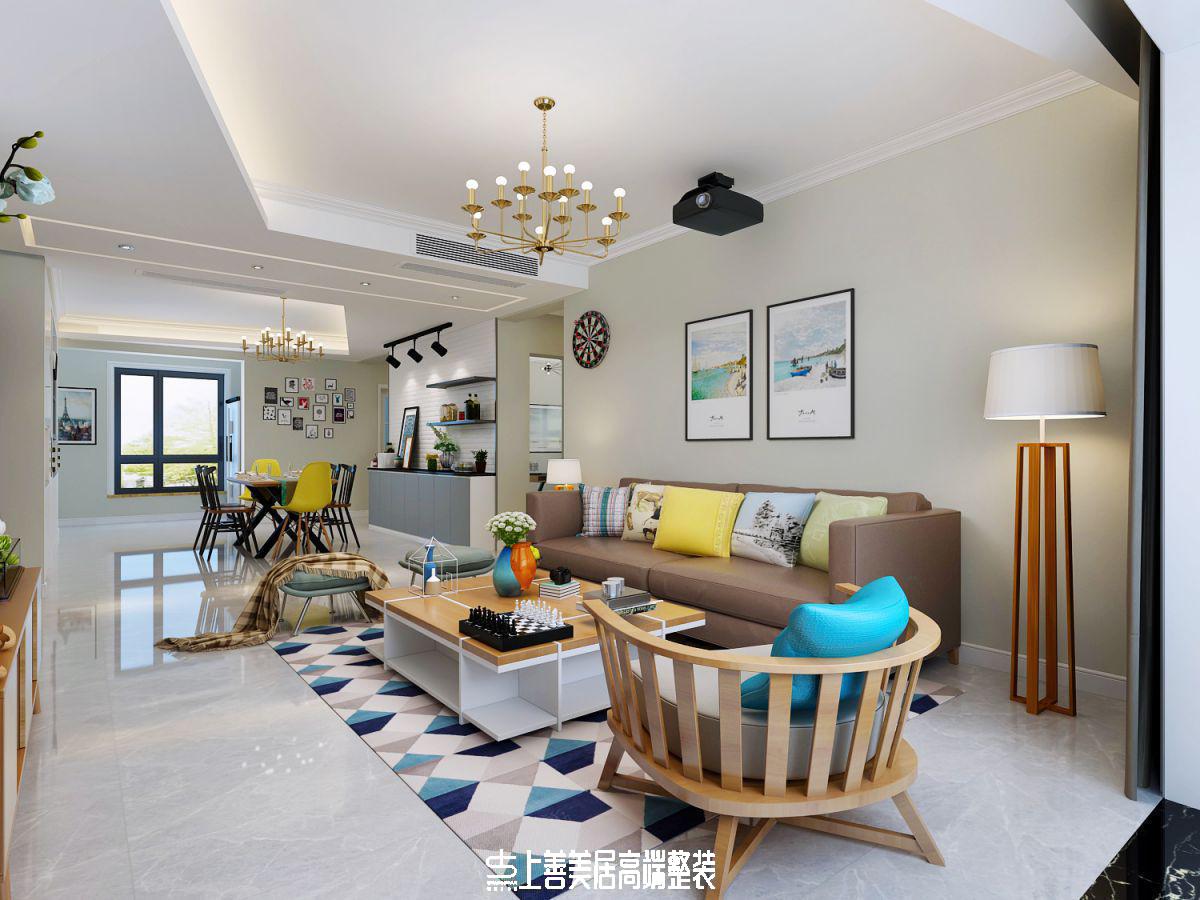 保利西悅春天130平裝修效果圖