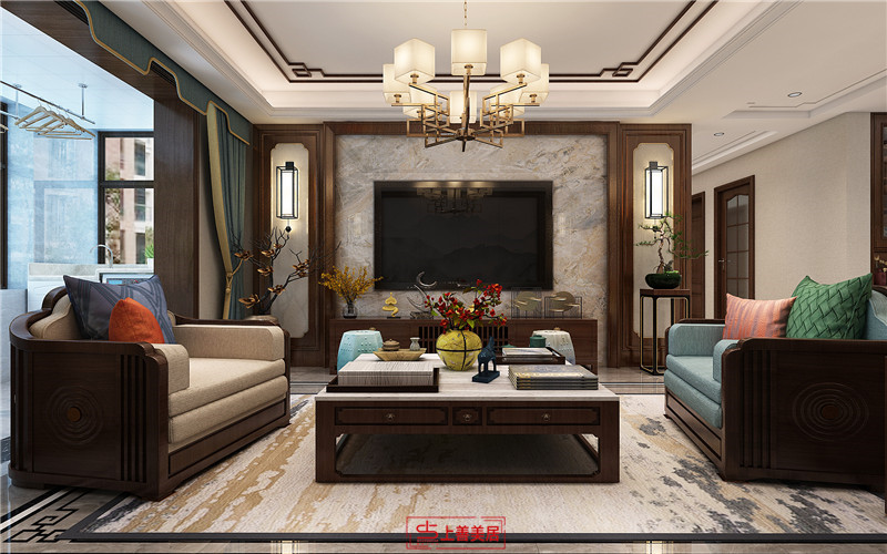 天河悅城/140㎡/中式