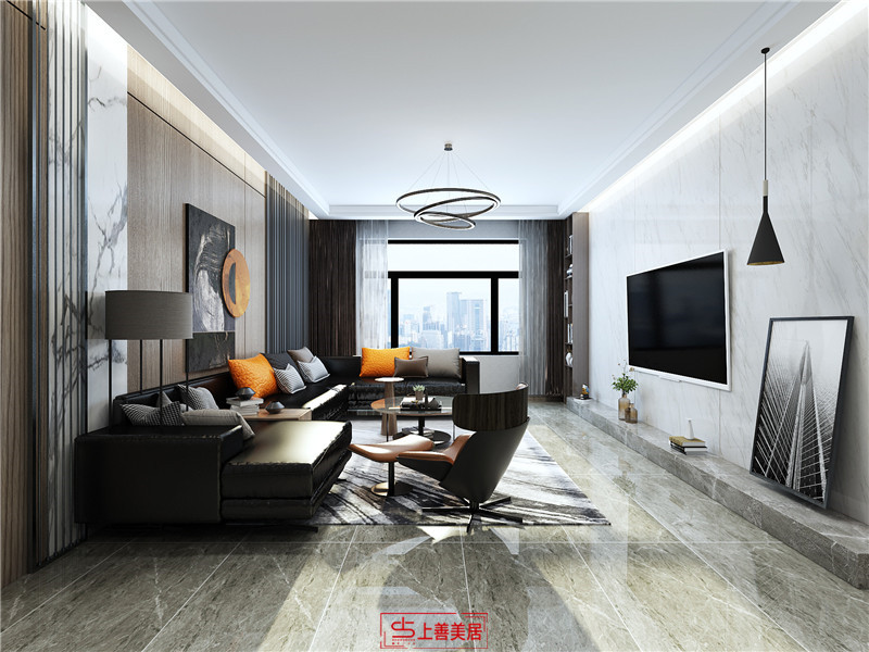 匯君城/140㎡/現(xiàn)代輕奢