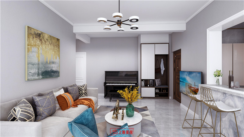 盛世華庭/78㎡/現(xiàn)代風