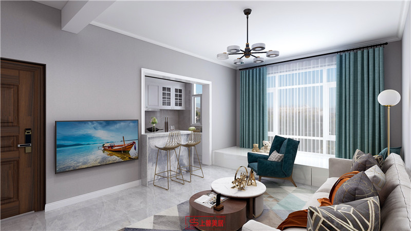 盛世華庭/78㎡/現(xiàn)代風