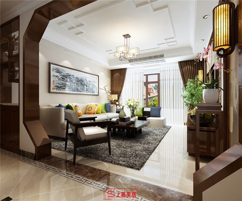 潤(rùn)德天悅城/128平米/新中式